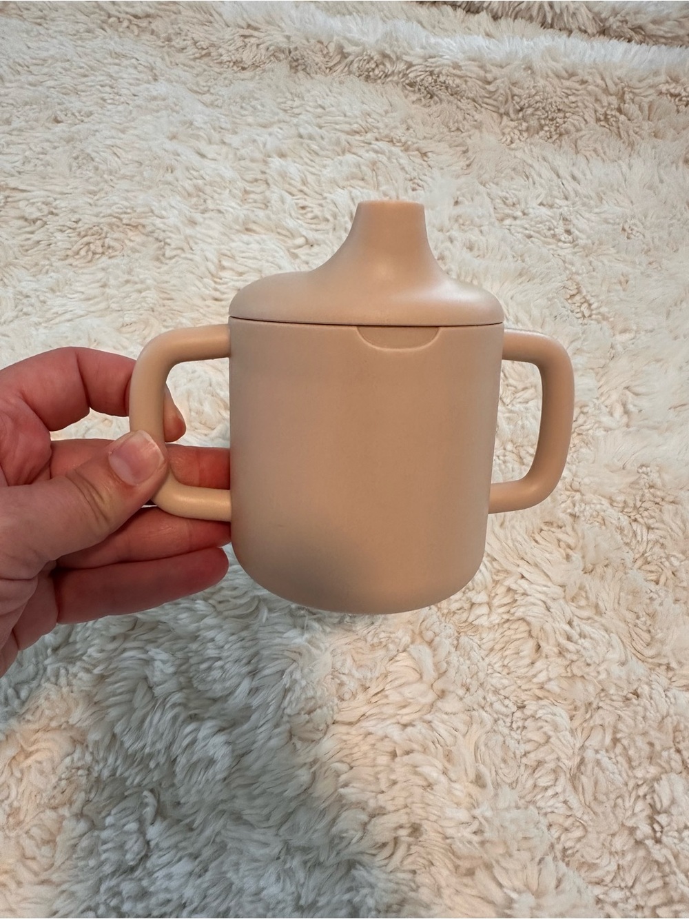 Cloud Island Silicone Sippy Cup Pink